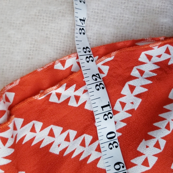 Blu moon Geo chevron  pattern dress low back - Picture 10 of 10